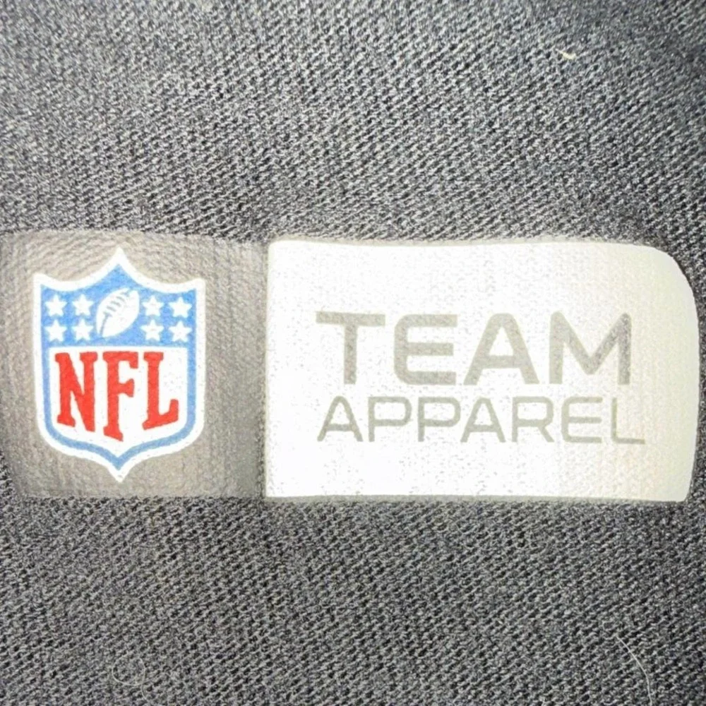 NFL Team Apparel‎ Las Vegas Raiders T-Shirt Mens L Black Excellent Graphic Tee